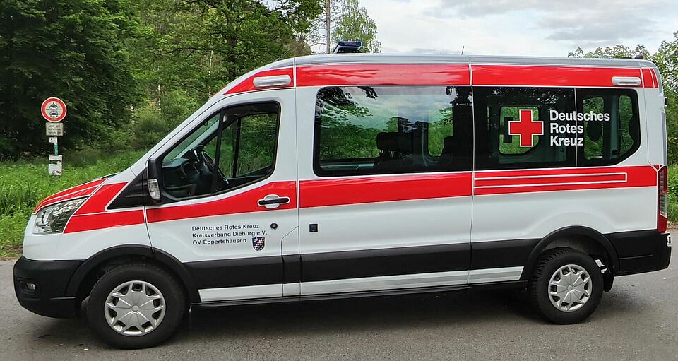 Mannschaftstransportwagen des DRK Ortsvereins Eppertshausen